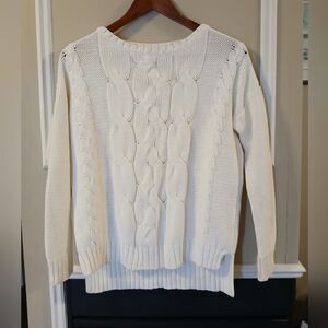 Liz Claiborne Petite Cable Knit Sweater Women's Size PS